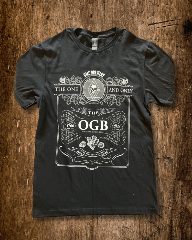 THE OGB T SHIRT  - BLACK